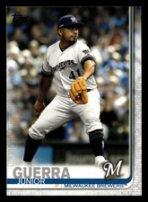 Junior Guerra 2019 Topps Update #US64 Milwaukee Brewers *040