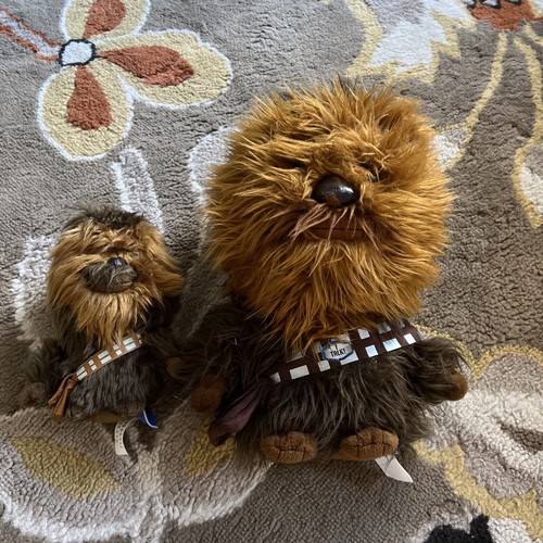 Star Wars Deluxe Talking Character Plush Chewbacca Underground Toys ...