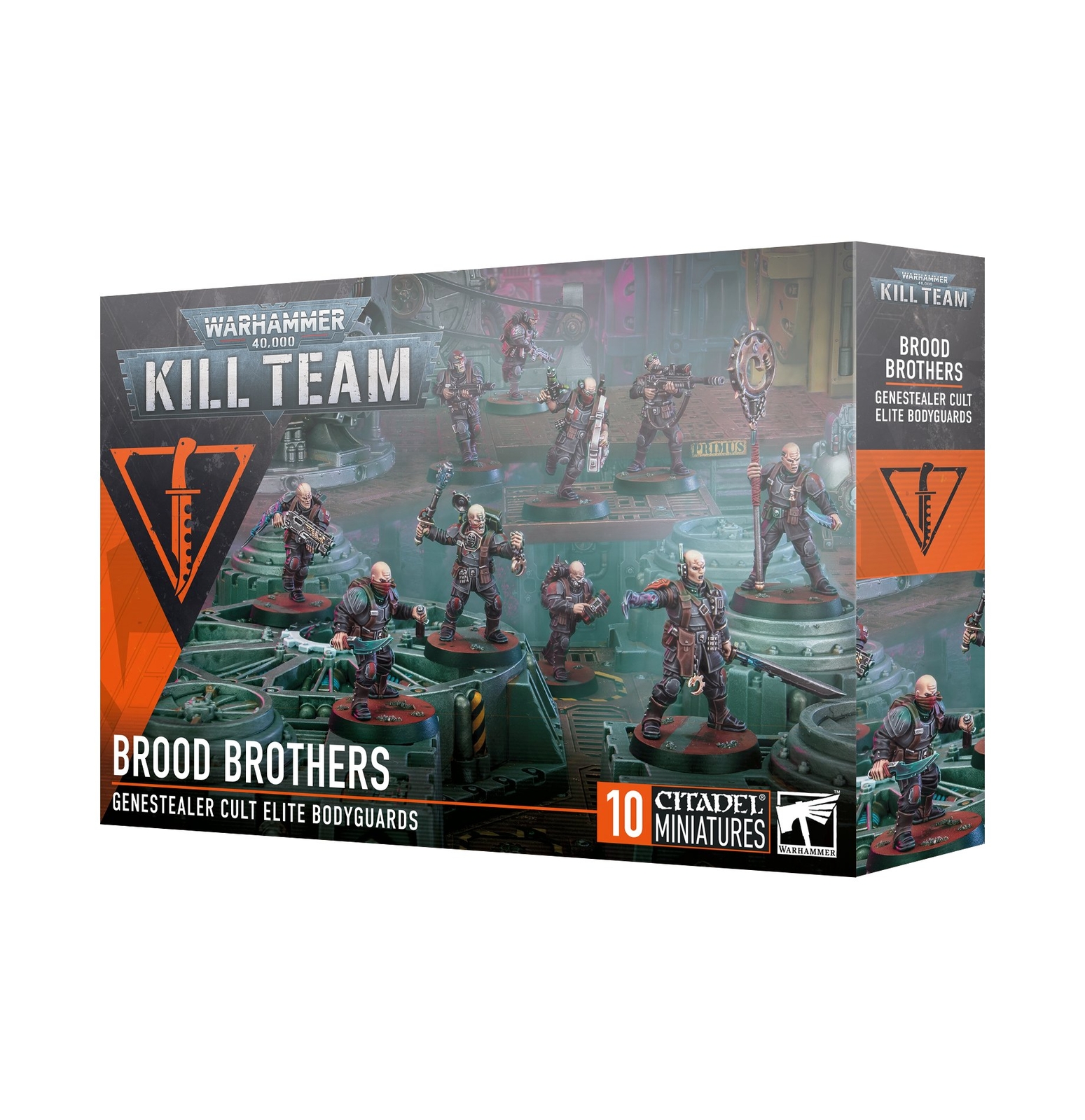 Warhammer 40K - Команда убийц Brood Brothers GAW103-31 Совершенно новый ЗАПЕЧАТАННЫЙ 11090₽