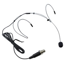 Headset Microphone For AKG/Samson TA3F Mini XLR Wireless Omnidirectional System
