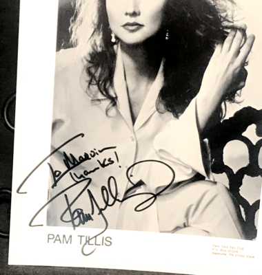 Photo Dédicacée Pam Tillis - 8x10 - Autographe Original - Musique Country