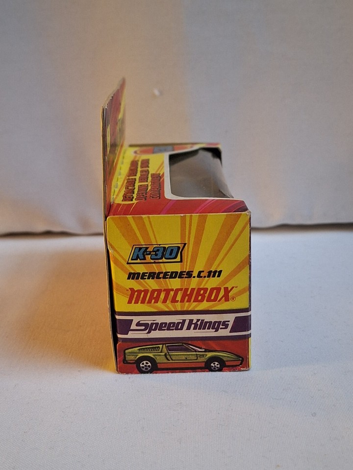 MATCHBOX SPEED KINGS K30 MERCEDES C.111 Mint in original Mint Box eBay