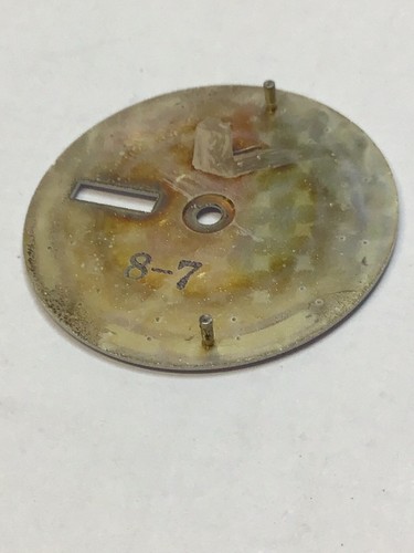 GENUINE AND ORIGINAL WHITE DIAL FOR SEIKO 6319-9000 NOS - Imagen 4 de 4