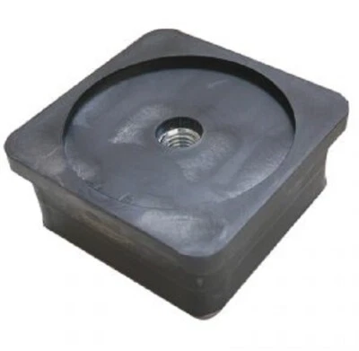 base pieds aluminium avec insert verin pour baby foot Roberto Sport - Photo 1/2