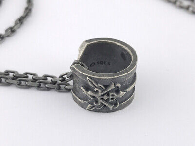 Final Fantasy XVI House Rosfield Silver Ear Cuff Pendant Final Fantasy XVI House Rosfield Silver Ear Cuff Pendant