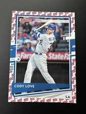 2020 Panini Donruss - Nickname Variation One Hundred Cody Love #84 Cody...