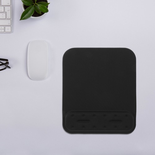 Large Mouse Pad Memory Foam Wrist Guard Cotton Wristband Ergonomic Slow - Afbeelding 8 van 11