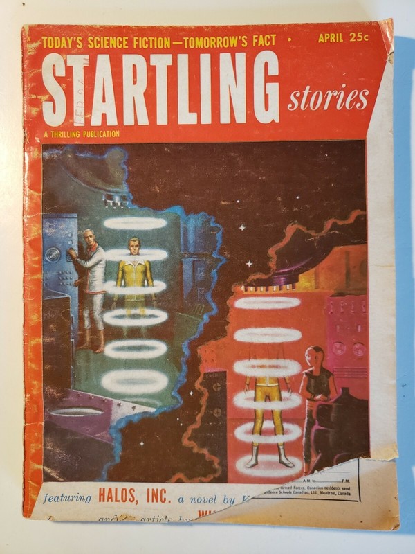 Startling Stories - April 1953 - pulp science fiction
