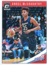 2019 Panini Donruss WNBA Base OPTIC Parallel #1 ANGEL MCCOUGHTRY DREAM