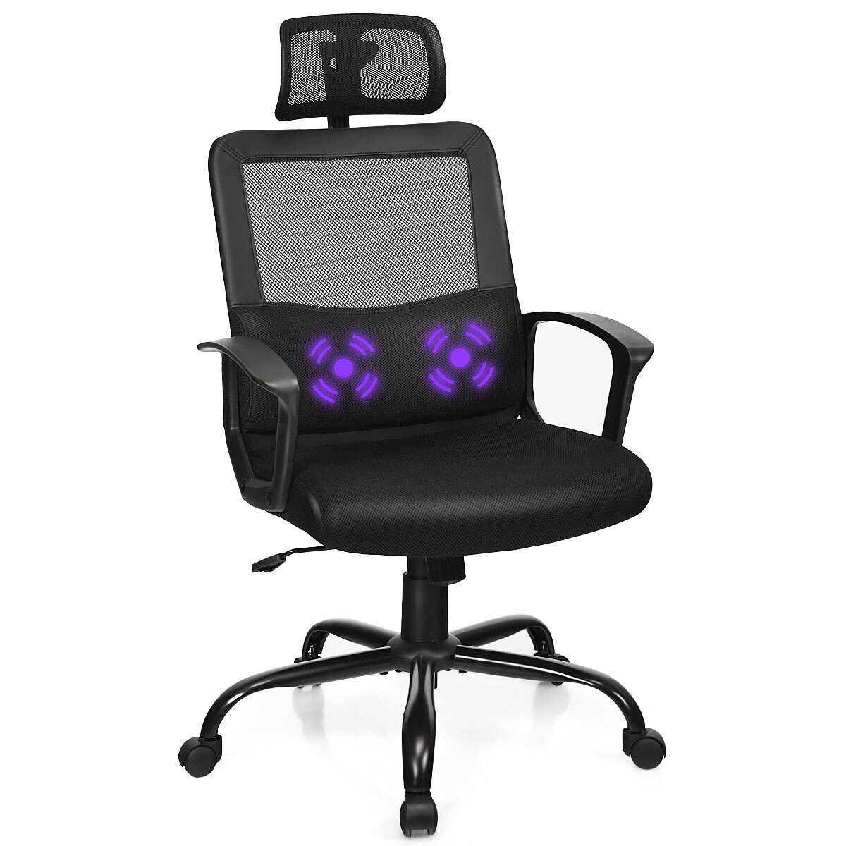Mesh Gaming Chair Executive Office Computer PC Chair w/ Headrest Back  Support