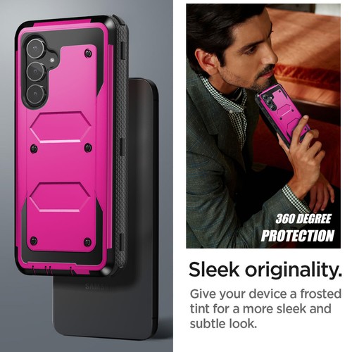 For Samsung Galaxy S23 FE 5G Phone Case Hybrid Shockproof Hard Soft Rubber Cover - Picture 24 of 88