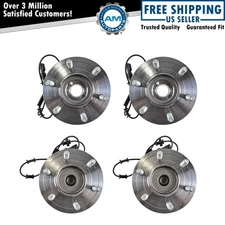 Wheel Hub Bearings Assembly Set Front & Rear Fits Ford Lincoln