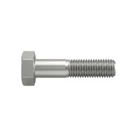 DIN 931 Sechskant-Schaftschraube M12X80 Stahl 8.8 Galvanisch Verzinkt 50 Stk