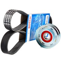 Bosch 6PK1070 Keilrippenriemen + Rolle FüR Audi Seat Toledo Skoda VW Polo