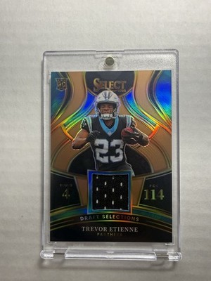 Draft Selections Memorabilia Trevor Etienne #DSM-TEE 1/49 (MEM, RC)