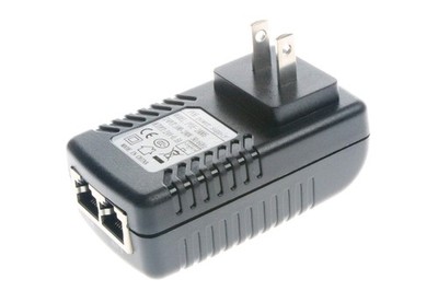 NOYITO 24V 0.5A PoE Injector Power Supply Adapter with Wall Plug IEEE Black 