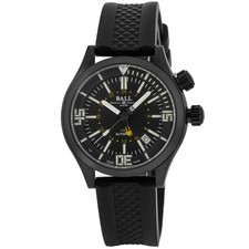 New Ball Engineer Master II Diver GMT Black Dial Men's Watch DG1020A-P3AJ-BK