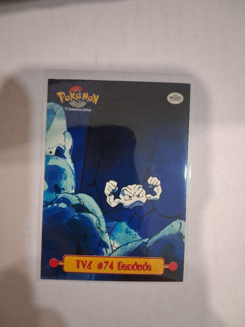 Geodude TV6 #74 Non Holo 1999 Pokemon Topps TV Animation Edition Puzzle Card