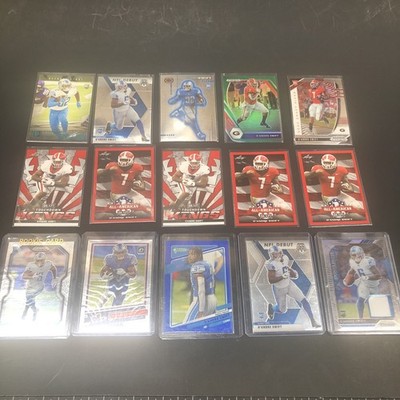 D Andre Swift Rookie Card Lot : 15 Different Cards