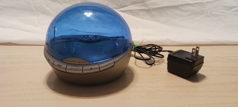 Sharper Image INFO GLOBE Scrolling Caller ID W1701 - Used - Works