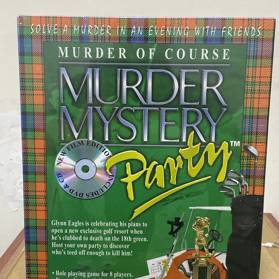 Murder Mistery Party game ' Murder of Course ' New and Sealed - Image 4 of 4