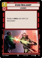 Lightly Played SWU Foil Ataru Onslaught - Foil Legends of the Force (LOF) Star W