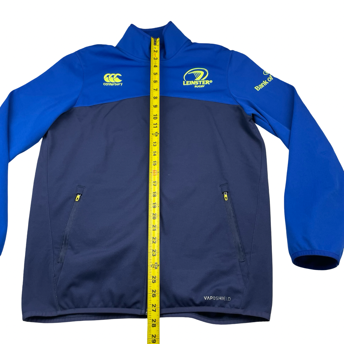 Canterbury of New Zealand CCC Leinster Rugby Full Zip Jacket Blue