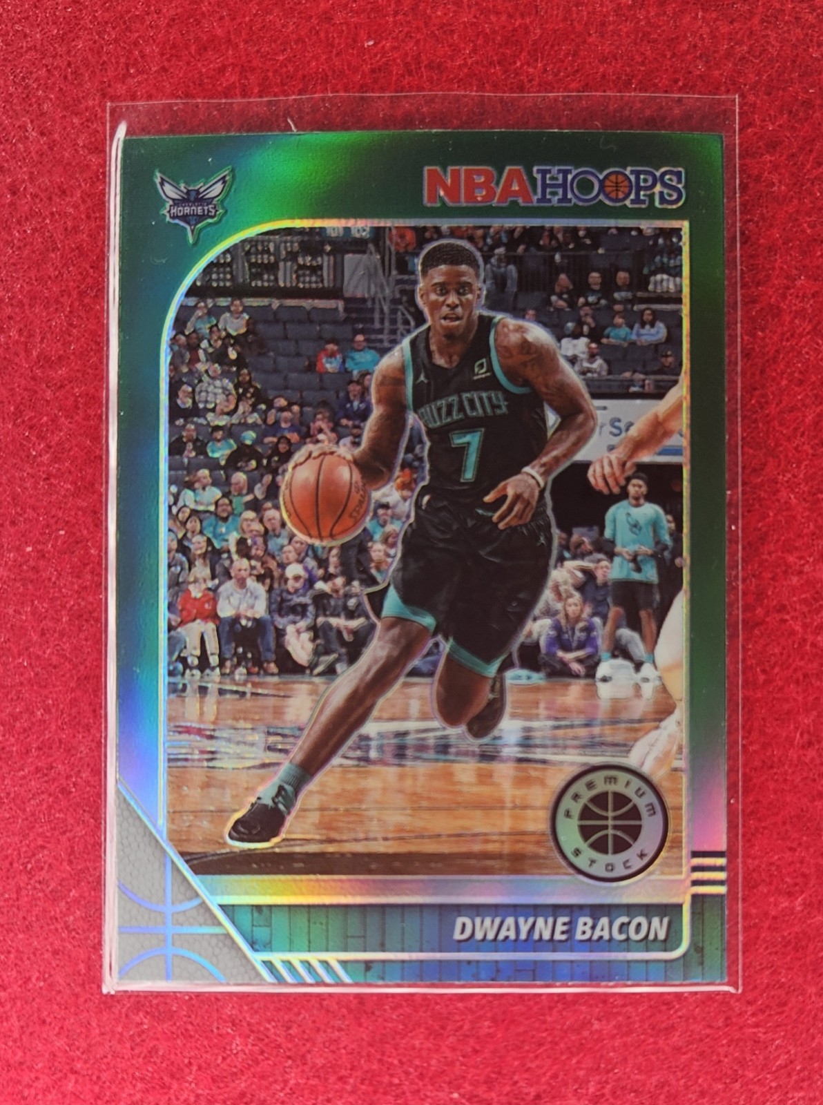 2019-20 Panini NBA Hoops Premium Stock - Dwayne Bacon #24 Green Prizm