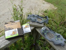 Winter Walking Easy Spike Ice Cleats   XL   Over Boot Traction   New in Box