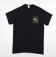 Basic-T-Shirt Damen UK Gr&ouml;&szlig;e S Gildan schwarz