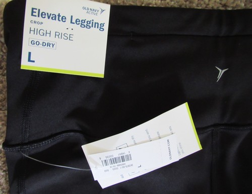Neu mit Etikett Old Navy HIGH RISE ELEVATE LEGGING SCHWARZ L - Bild 6 von 7
