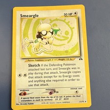 Nintendo Smeargle Neo Discovery 11/75 olografica rara inglese 50 PV 2001