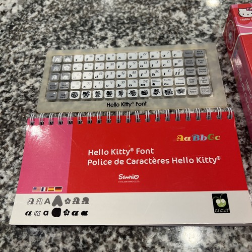 Hello Kitty Font Cricut Cartridge - Complete In Box (29-0699) 2008 Sanrio - Picture 2 of 6