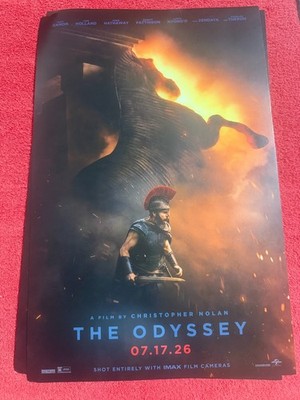 The Odyssey (2026) Movie Poster 11'' x 17'' Christopher Nolan Matt Damon (RC 4-2)
