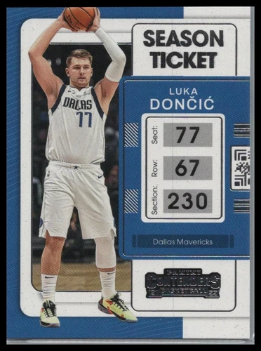 2021-22 Panini Contenders #18 Luka Doncic