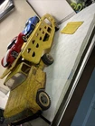 Vintage 1960's Tonka Car hauler Yellow Truck Pressed Steel with cars