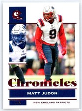 2021 Panini Chronicles #82 Matt Judon Pink
