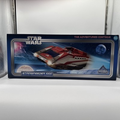 Star Wars Star Tours Limited Edition StarSpeeder 1000 Vehicle Play Set In Hand
