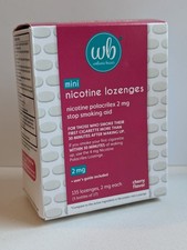 Wellness Basics Mini Nicotine 2mg Exp 02/28 135 Lozenges, Cherry
