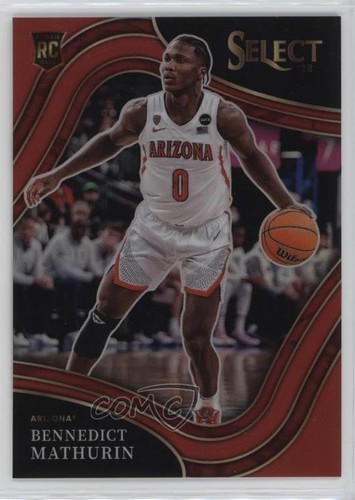 Bennedict Mathurin [Red] #11 2022 Panini Chronicles Draft Picks Select card