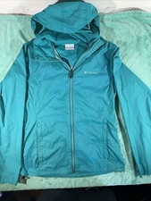 Columbia Women's Small Teal/green Windbreaker lightweight Small
