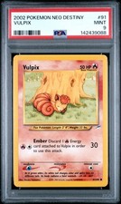 Pokémon Vulpix 2002 Neo Destiny 91/105 PSA 9 on eBay