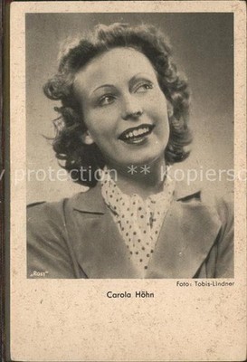 Actor Carola Höhn photo-Tobis-Lindner