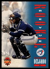 Carlos Delgado 1994 Triple Play #296 Blue Jays MLB READ FREE SHIP AutographDen