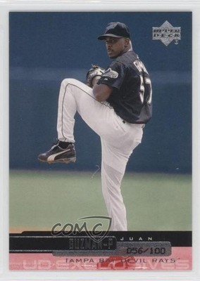 2000 Upper Deck UD Exclusives Silver 56/100 Juan Guzman #507 0a7
