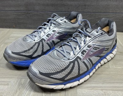 Brooks Beast 16 Men s Sz 14 D Running Shoe Grey Blue 