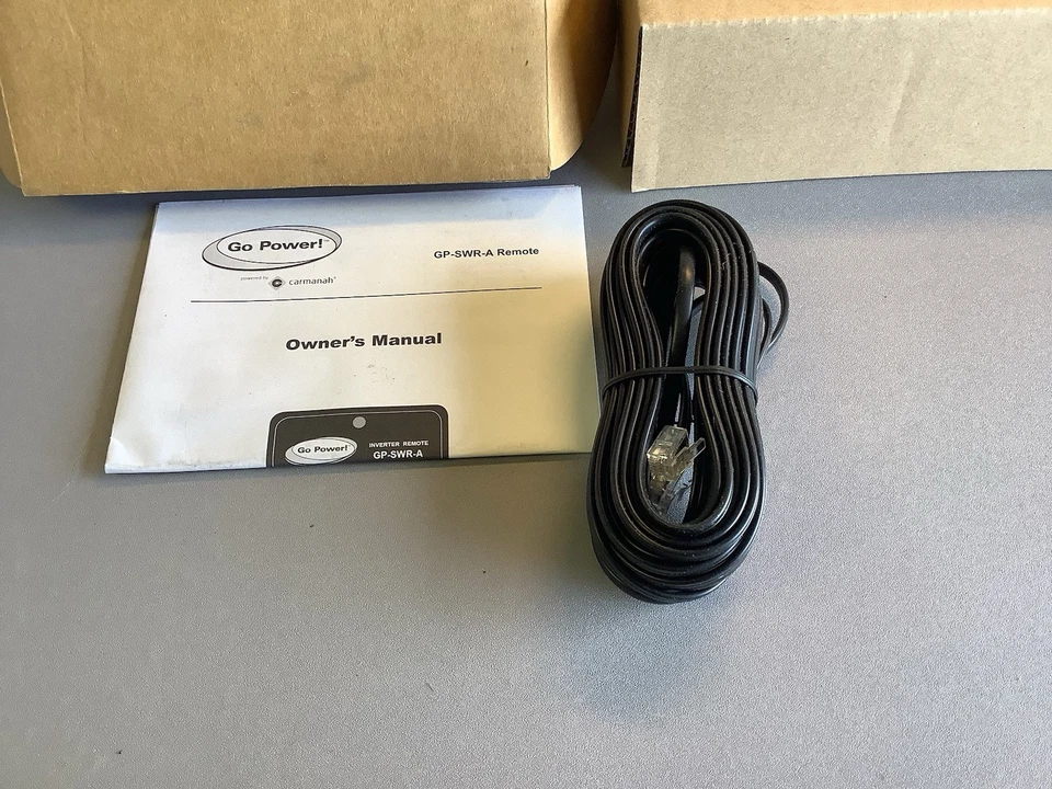 REMOTE FOR GO POWER PURE SINE WAVE INVERTERS NEW GP-SWR-A - Image 3 of 3