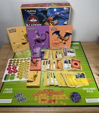 Pokémon Battle Academy Board Game Mewtwo Pikachu & Charizard Ed Complete 2020