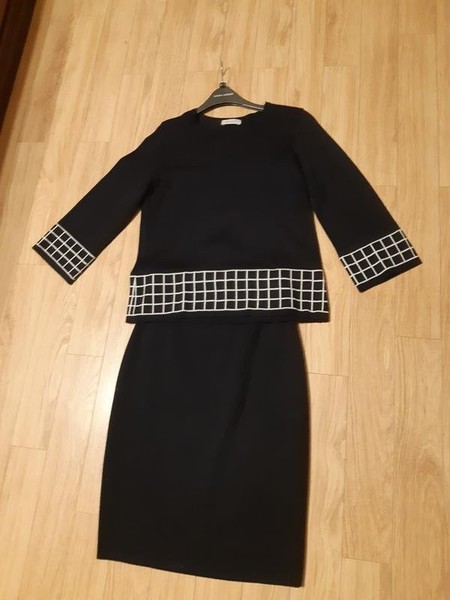 Women & Other Stories Suit Navy Wool S