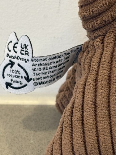 Snuffie The Dog Brown Corduroy Miffy BON TON TOYS Plush - New With Tags - Bild 5 von 8